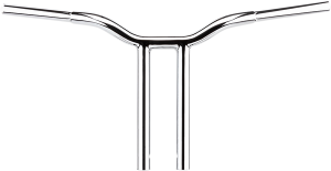 Kage Fighter Welded Straight-riser Handlebar Silver, 2, nordicamoto.ro