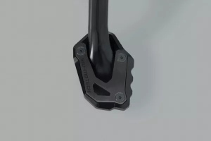 Sidestand Foot Extension Black, Silver 