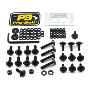 Fairing Bolt Kit For Yamaha Black, 1, nordicamoto.ro