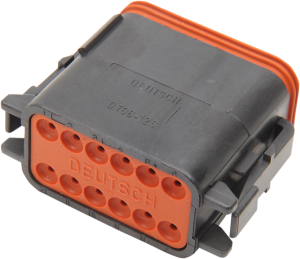 Deutsch Dt Sealed Connector Component Black, 2, nordicamoto.ro