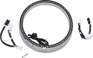 Probeam® Turn Signal Ring Trim Amber, White, 3, nordicamoto.ro