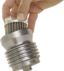 Flo® Oil Filter Silver, 1, nordicamoto.ro