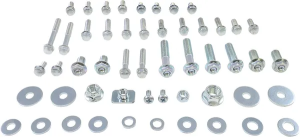 MOOSE RACING Japanese Replacement Hardware Kit Silver 