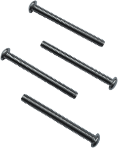 Sissybar & Saddlebag Mounting Kit Black, Silver