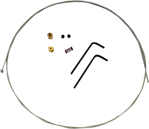 Throttle/idle Cable Repair Kit Silver