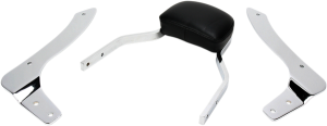 Square Sissy Bar Kit Chrome, 1, nordicamoto.ro