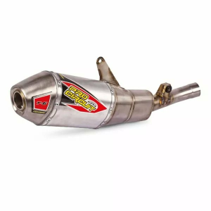T-6 Stainless Slip-on Silencers Brushed 