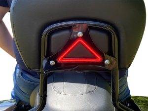 Dual Intensity Run & Brake Backrest Led Light Red