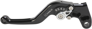 Halo Adjustable & Folding Clutch Lever Black