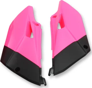 Panouri laterale pentru Yamaha, galben, 2, nordicamoto.ro