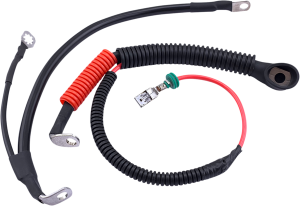 Battery Cable Set Black, 2, nordicamoto.ro