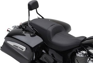 Short Detachable Backrest Black