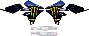 Complete Graphics Kit Black, Blue 