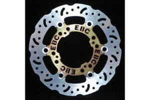 Oversized Supercross Contour Series Brake Rotor Gold, Silver, Stainless Steel