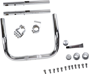 Pullback Klip Hanger Handlebar Silver, 3, nordicamoto.ro