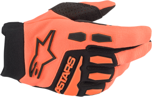 Manusi Copii Alpinestars Full Bore Black/Orange