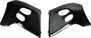 Carcase de înlocuire pentru radiatoare, negre, 1, nordicamoto.ro