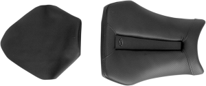 Gel-channel Track Carbon Fiber Sport Seat Black