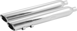 909 Uppercut Slip-on Mufflers Chrome, 2, nordicamoto.ro