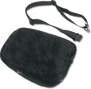 Gelcore Breathable Fleece Gel Seat Pad Black, 1, nordicamoto.ro