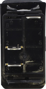 Rocker Switch Black, Blue, White, 3, nordicamoto.ro