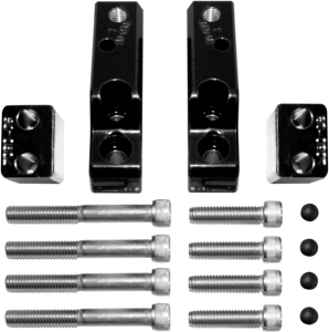 Passenger Floorboard Short Comfort Kit Black