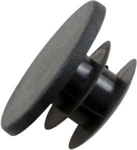 Plastic Wheel Cap Black, 1, nordicamoto.ro