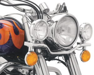 Lightbar With Spotlight Chrome, 1, nordicamoto.ro