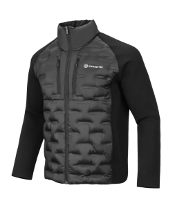 GEACĂ TEXTILĂ MATLASATĂ CU PUF CFMOTO – NEGRU, 3, nordicamoto.ro