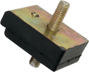 Rubber Engine Mount Black