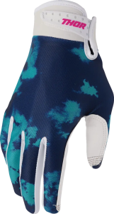 Launchmode Bleach Gloves White, Green, Blue 
