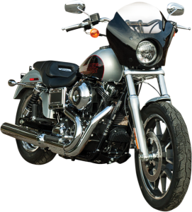 Gauntlet Fairing Black, Smoke, Gloss, 2, nordicamoto.ro