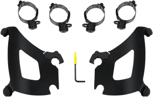 Bullet Fairing Trigger-lock Hardware Kit Black, 1, nordicamoto.ro
