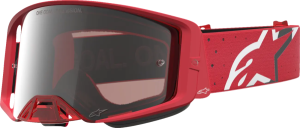 Ochelari Copii Alpinestars Vision Vesta Argintiu/Rosu/Lentila Colorata, nordicamoto.ro