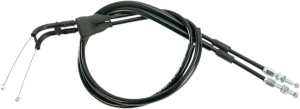 Black Vinyl Throttle Cable 