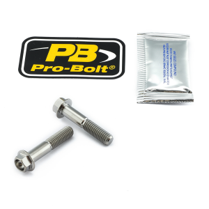Titanium Clip-on / Handle Bar Mount Bolt Kit