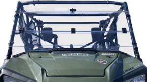 Deluxe Full Folding Windshield Clear 