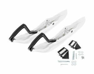Kimpex Ski pair White inc. runners / adaptors