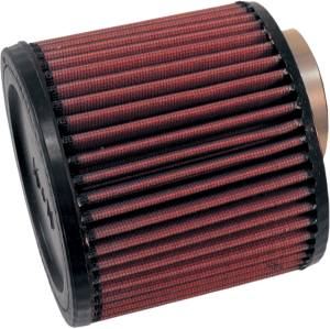 High Flow Air Filter Black, Red