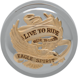(r)live To Ride(r) Gas Cap Gold