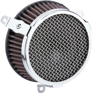 Naked Air Cleaner Intake Silver, 2, nordicamoto.ro
