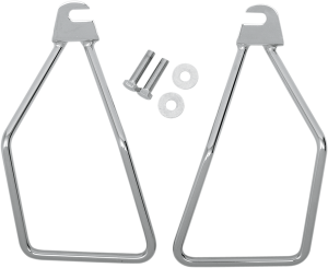 Universal Saddlebag Hard Mount Kit Silver, 1, nordicamoto.ro