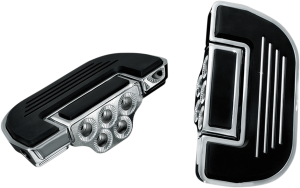 Premium And Ribbed Floorboards Black, 1, nordicamoto.ro