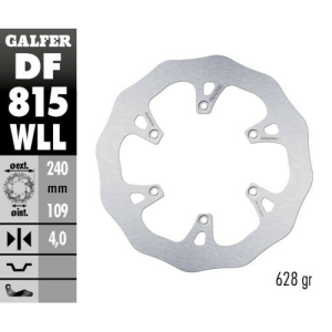 Disc frana spate Beta 250-498 RR Galfer Solid