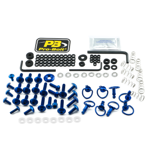 Fairing Bolt Kit For Yamaha Blue
