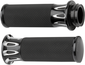 Fusion Deep Cut Grips Black