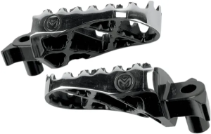 MOOSE RACING Hybrid Footpegs Black 