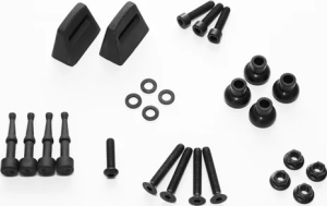 Adapter Kit For Evo Carrier Black, 1, nordicamoto.ro