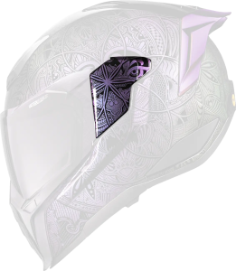 Ultraflite Helmet Side Plates Purple , nordicamoto.ro