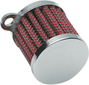 Mini Crankcase Vent Filter Red, 2, nordicamoto.ro